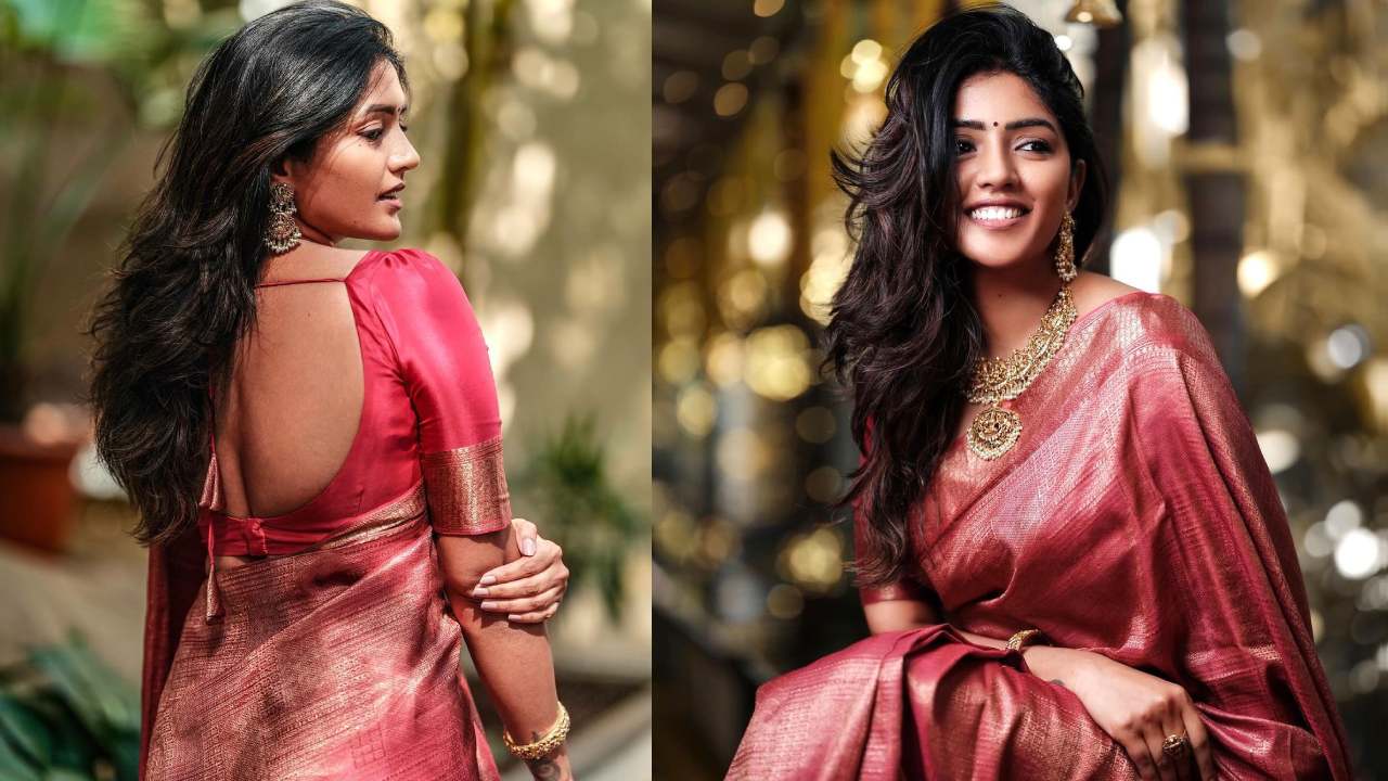 Eesha Rebba : సంక్రాంతికి పట్టుచీరలో పలకరించిన ఈషారెబ్బ..