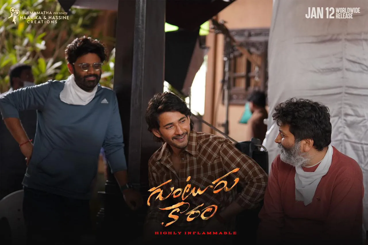Guntur Kaaram Working Stills