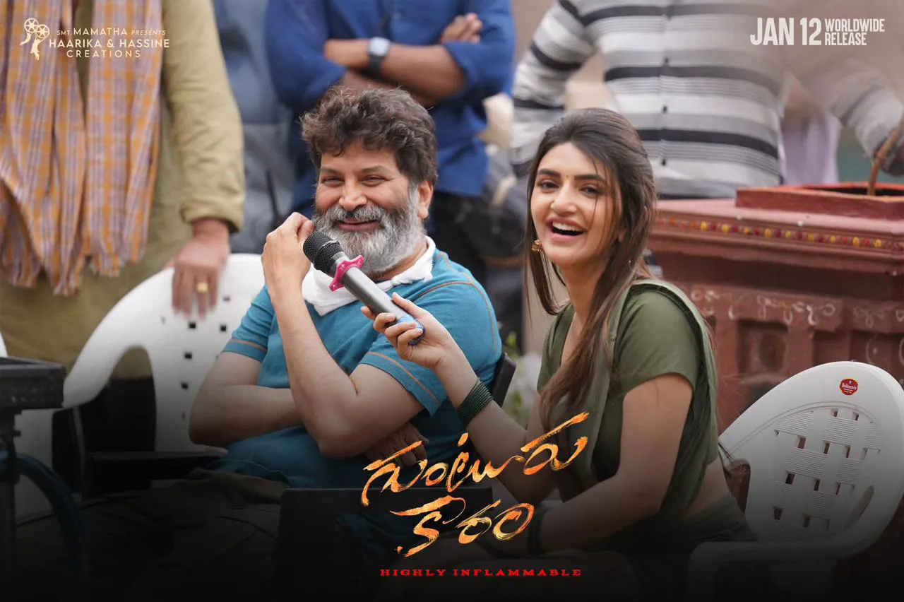 Guntur Kaaram Working Stills