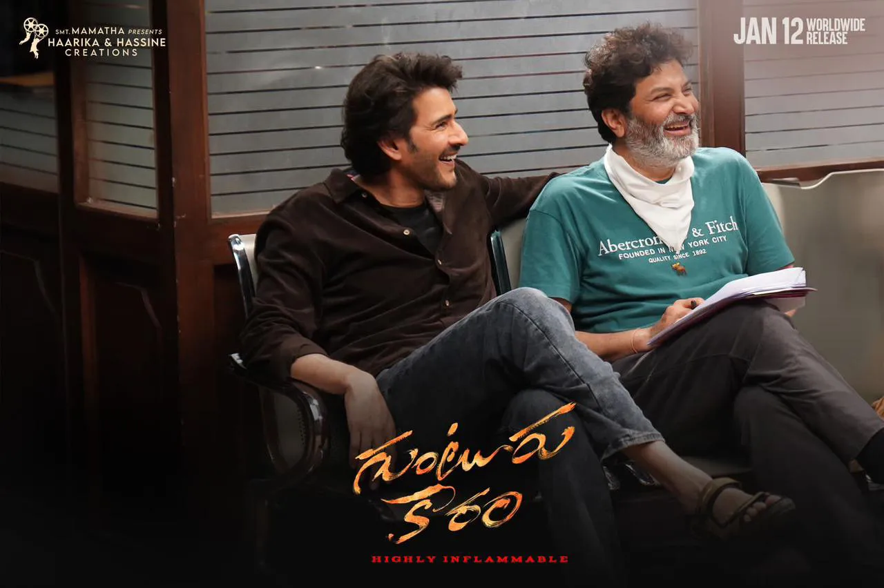 Guntur Kaaram Working Stills