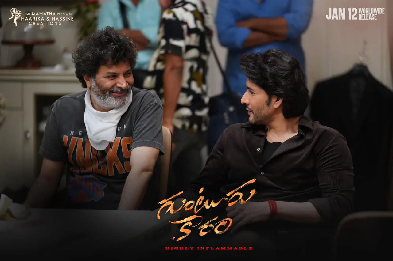 Guntur Kaaram Working Stills