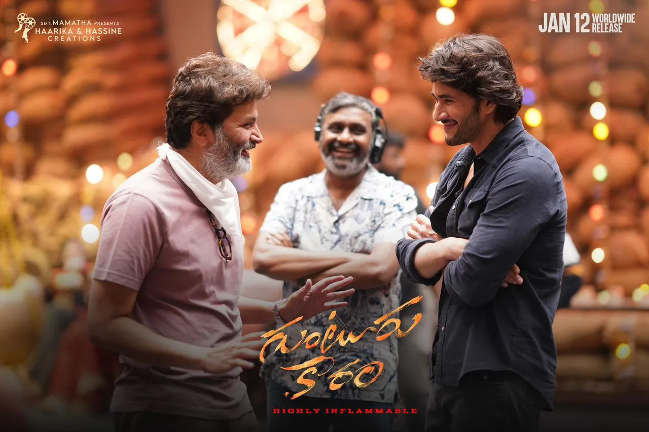 Guntur Kaaram Working Stills