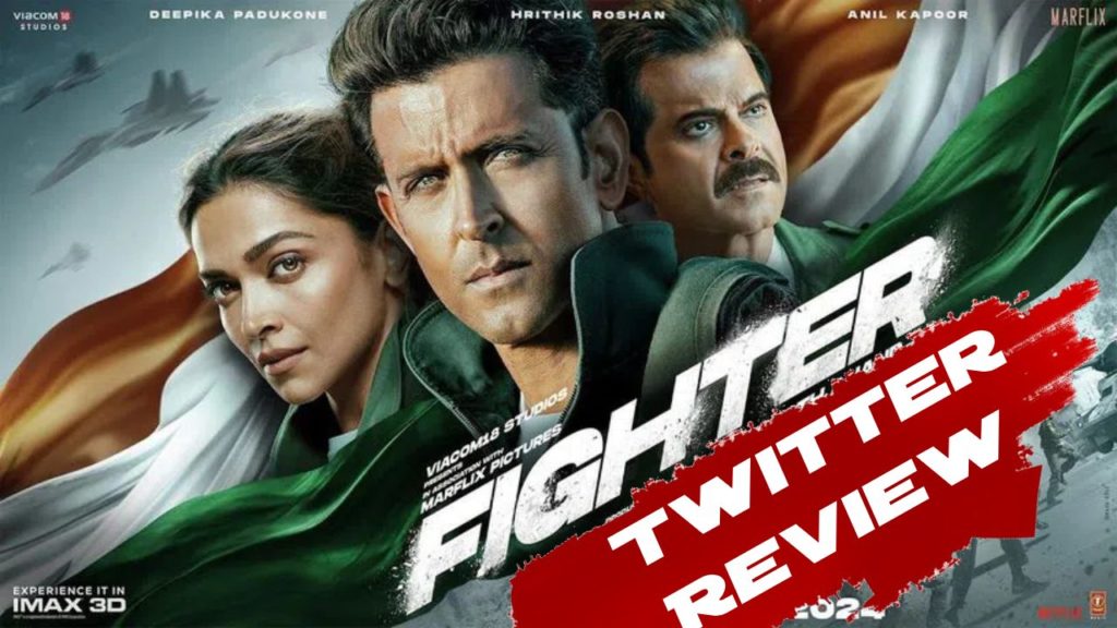 Hrithik Roshan Deepika Padukone Fighter movie twitter review and public talk