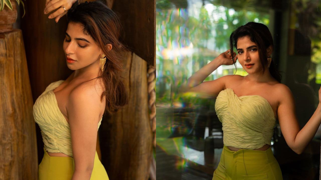 Iswarya Menon : క్యాబేజి లాంటి డ్రెస్‌లో ఐశ్వర్య మీనన్ హాట్ ఫోజులు..