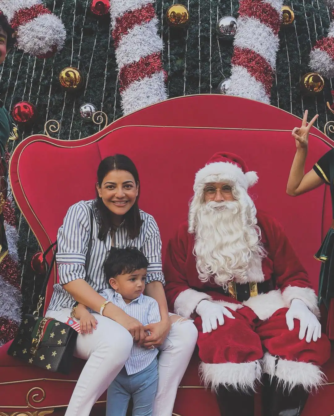 Kajal Aggarwal New Year Celebrations with Family and Friends