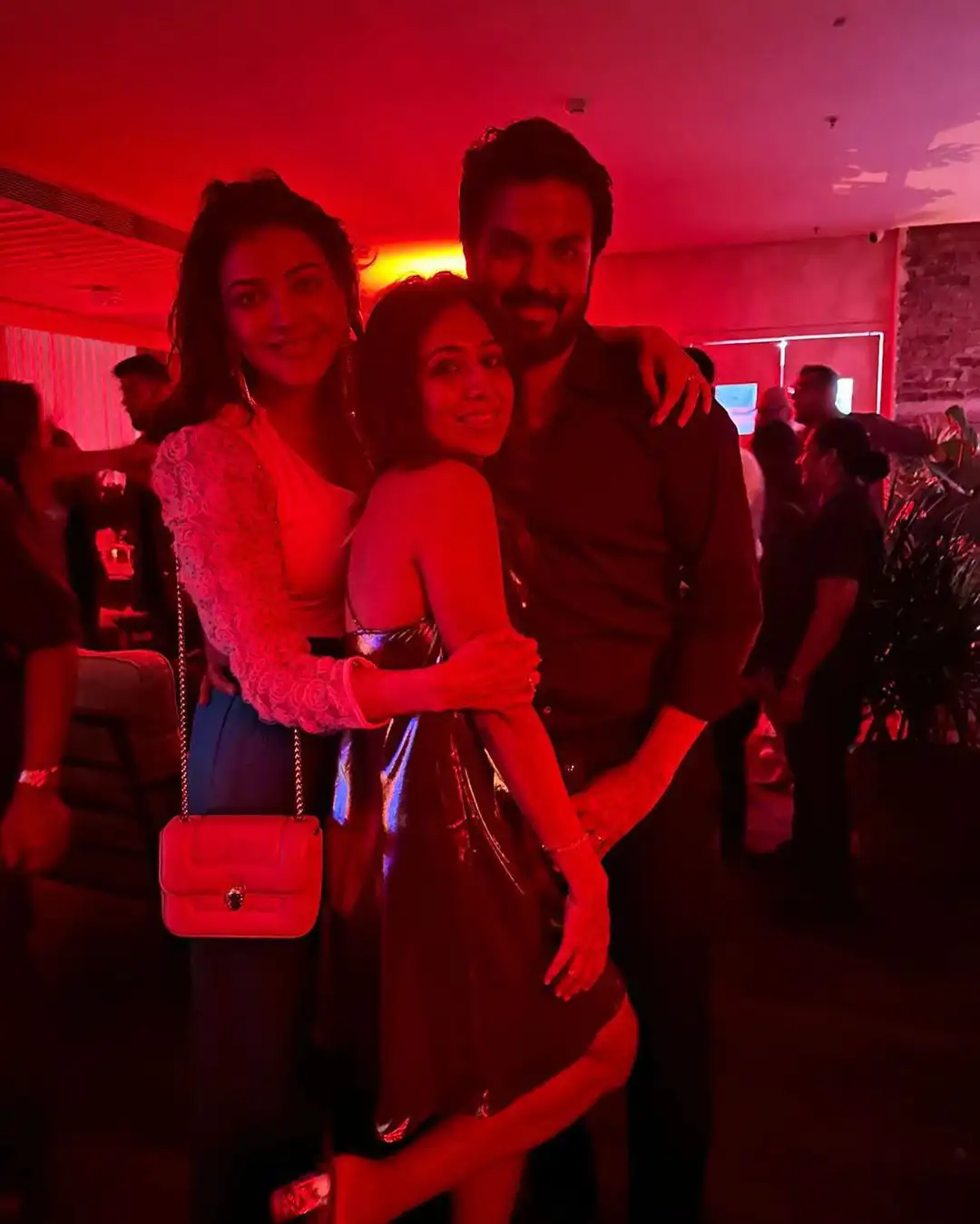 Kajal Aggarwal New Year Celebrations with Family and Friends