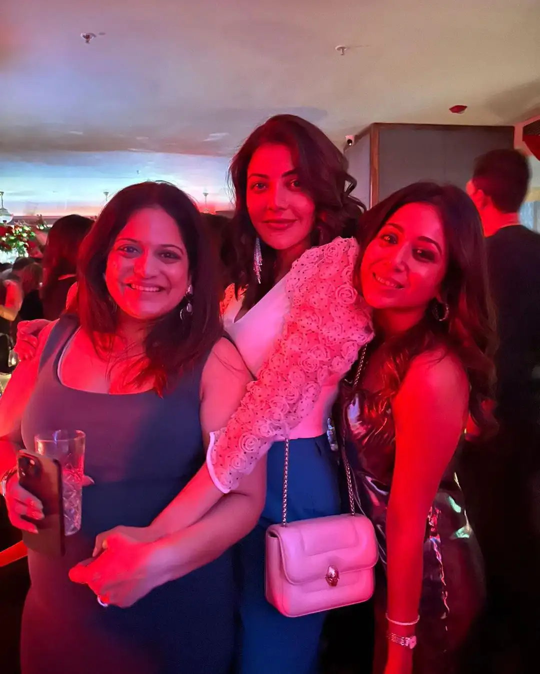 Kajal Aggarwal New Year Celebrations with Family and Friends