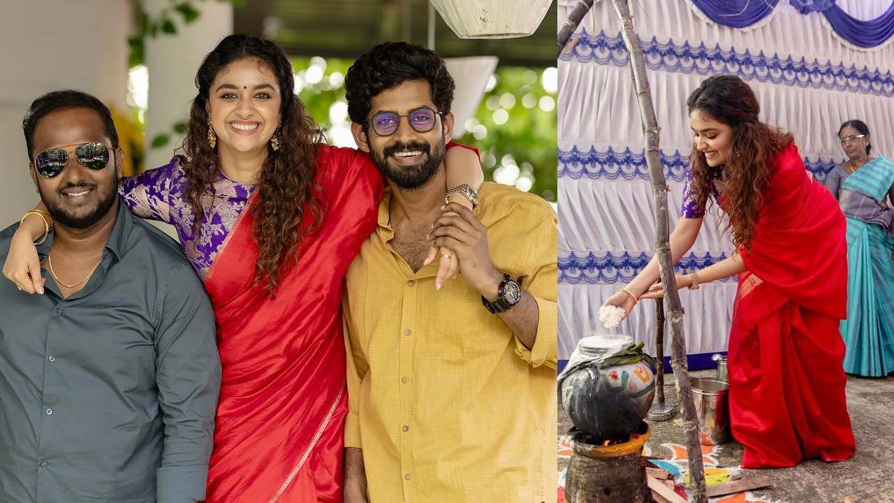 Keerthy Suresh : ఫ్యామిలీ, ఫ్రెండ్స్‌తో కీర్తి సురేష్ సంక్రాంతి సెలబ్రేషన్స్ చూశారా?