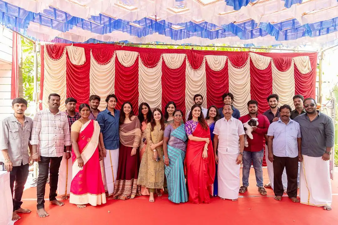 Keerthy Suresh Sankranthi Celebrations with Family and Friends