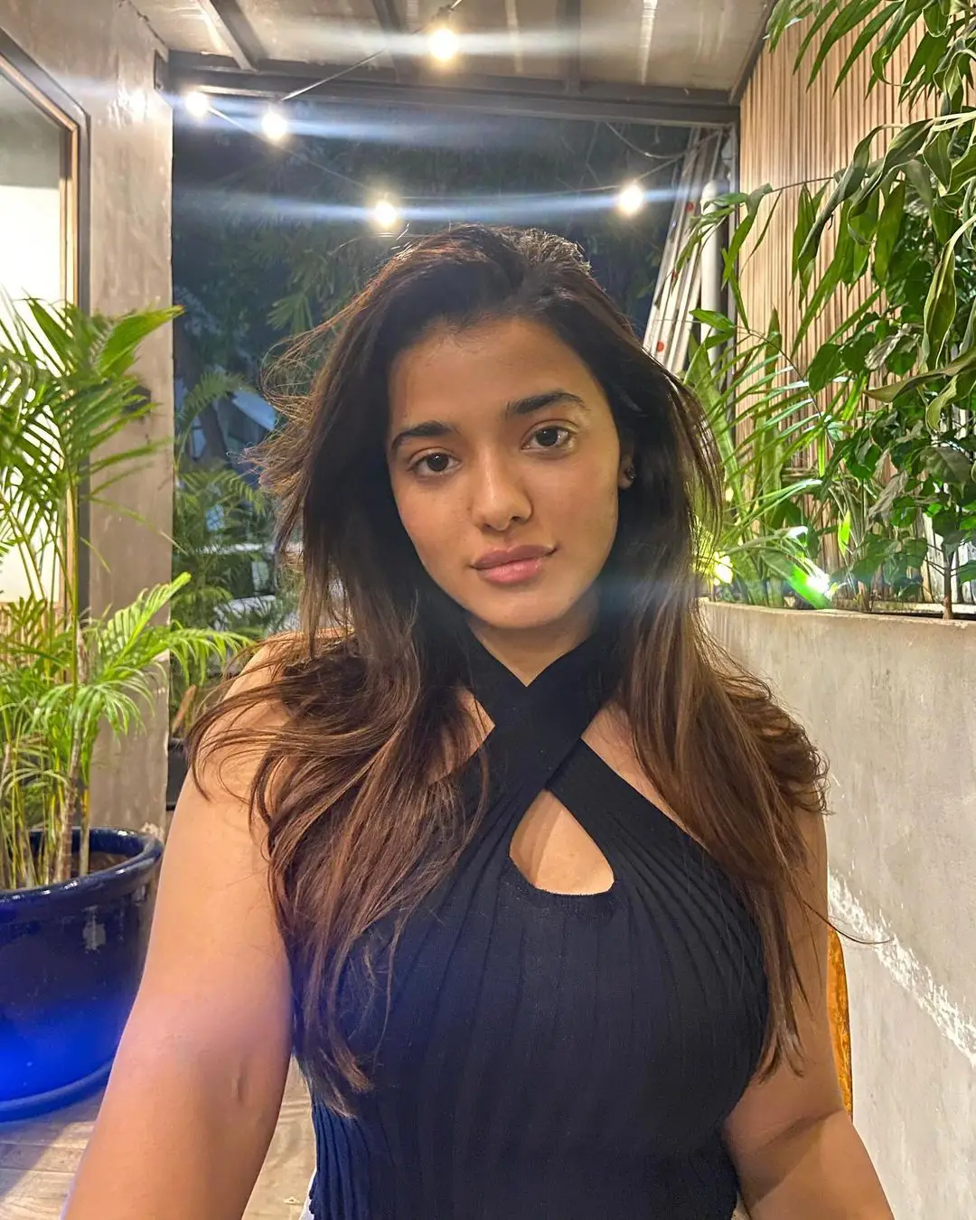 Ketika Sharma Simply Looks in Cafe