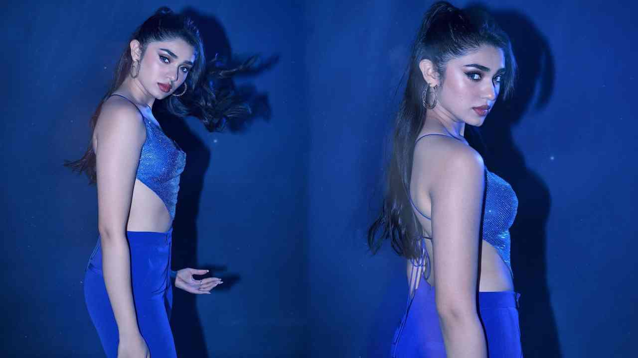 Krithi Shetty : నీలి కళ్ళతో నిలువెత్తు మాయ చేసేస్తున్న కృతిశెట్టి..