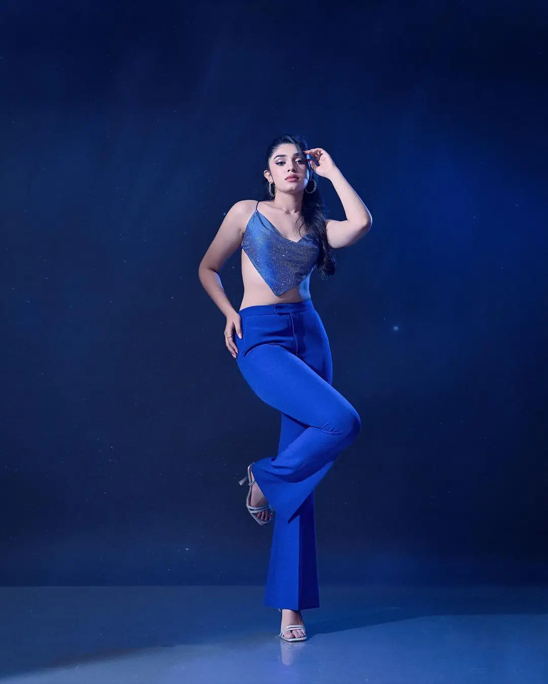Krithi Shetty New Year Special Sizzling Photo Shoot with Blue Eyes