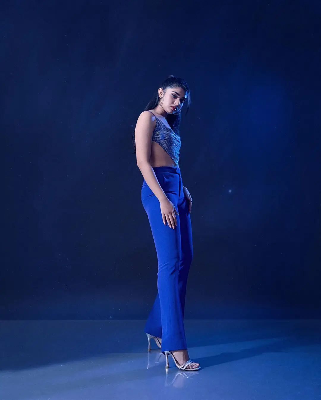 Krithi Shetty New Year Special Sizzling Photo Shoot with Blue Eyes