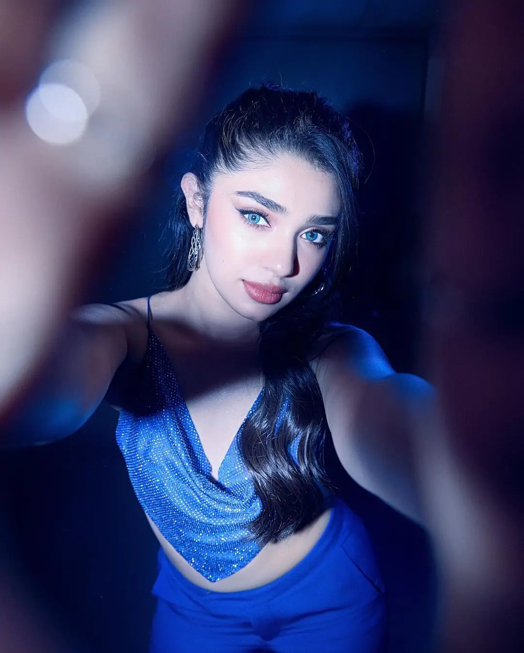 Krithi Shetty New Year Special Sizzling Photo Shoot with Blue Eyes