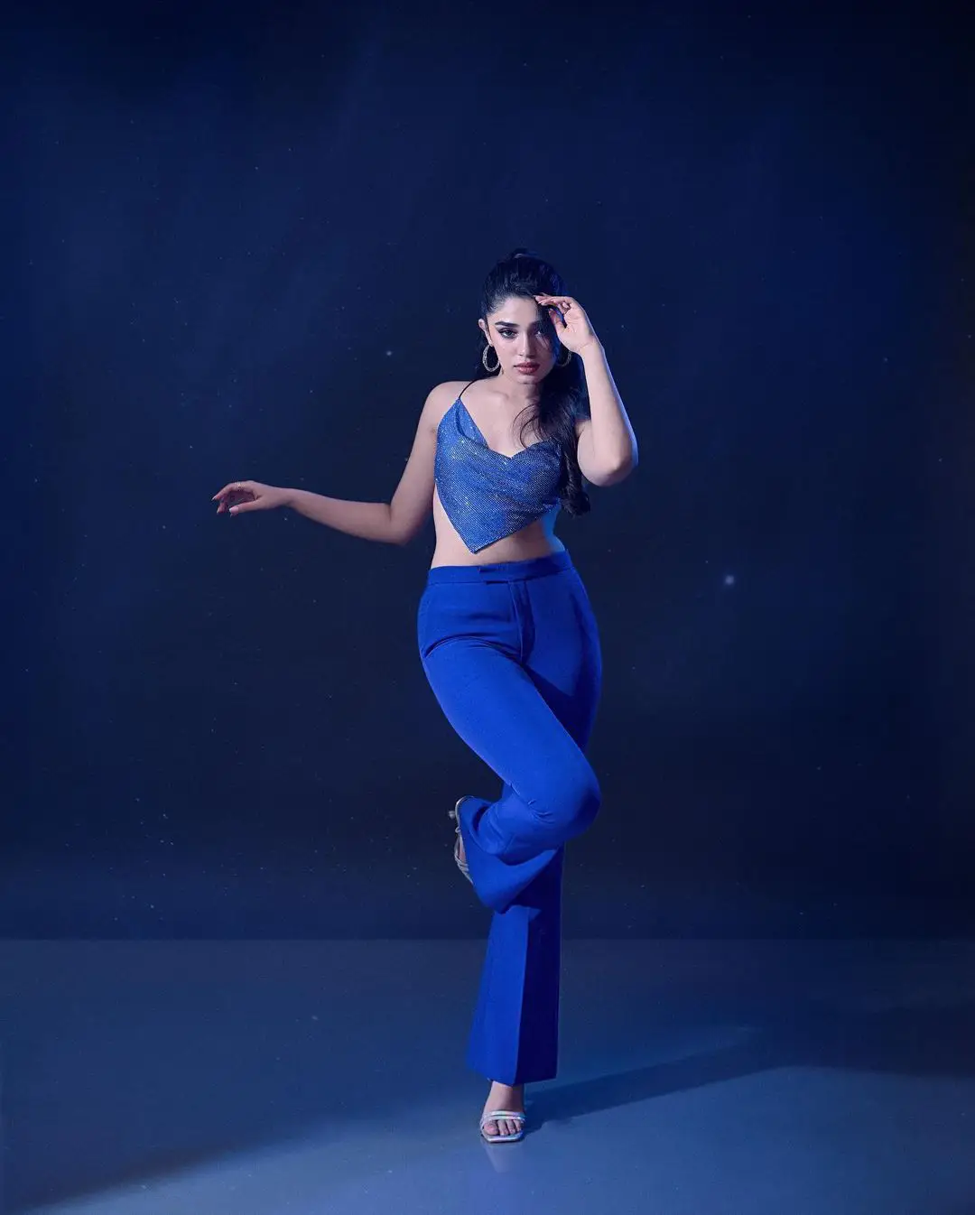 Krithi Shetty New Year Special Sizzling Photo Shoot with Blue Eyes