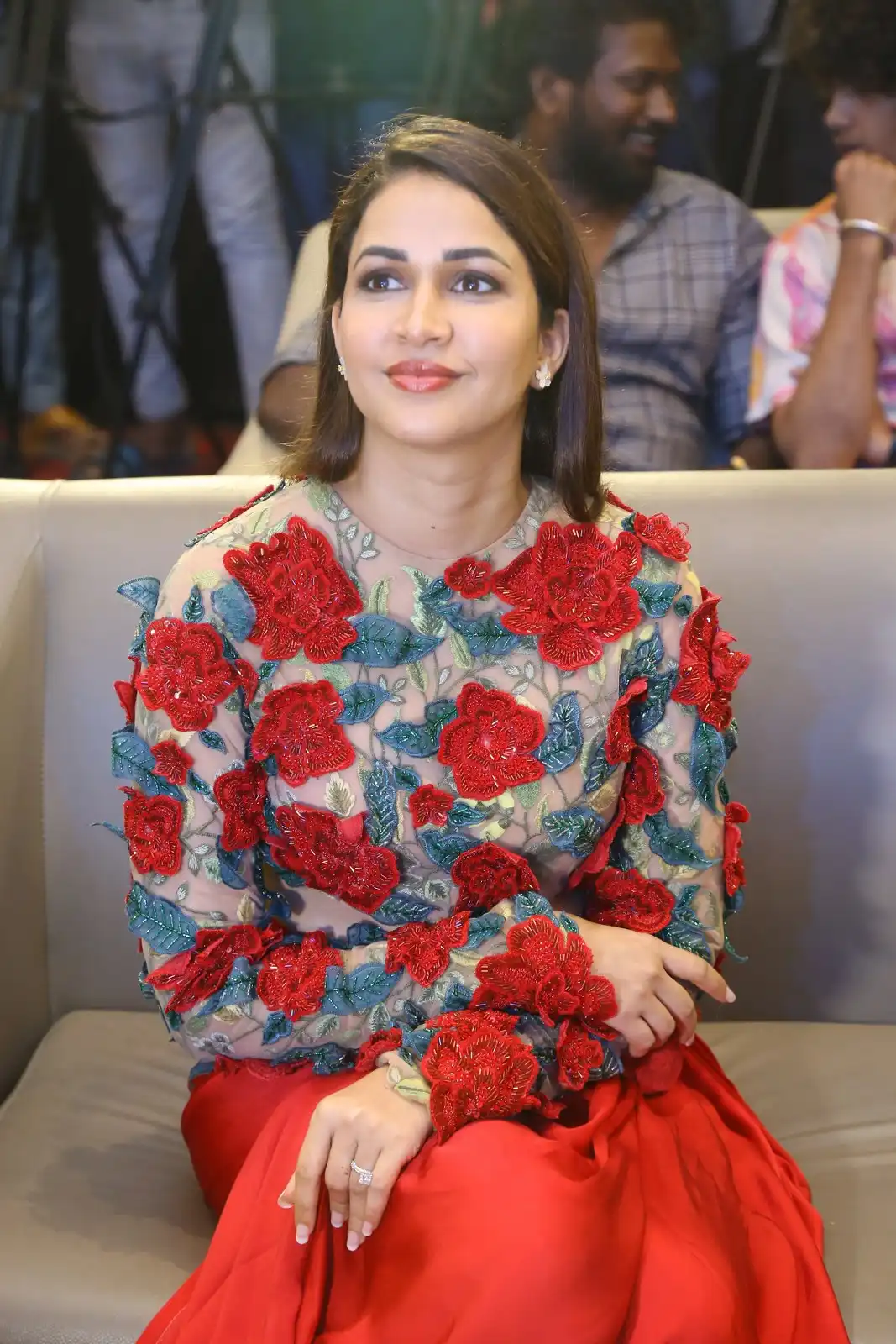 Lavanya Tripathi Abhijeet Miss Perfect Trailer Launch Event Photos