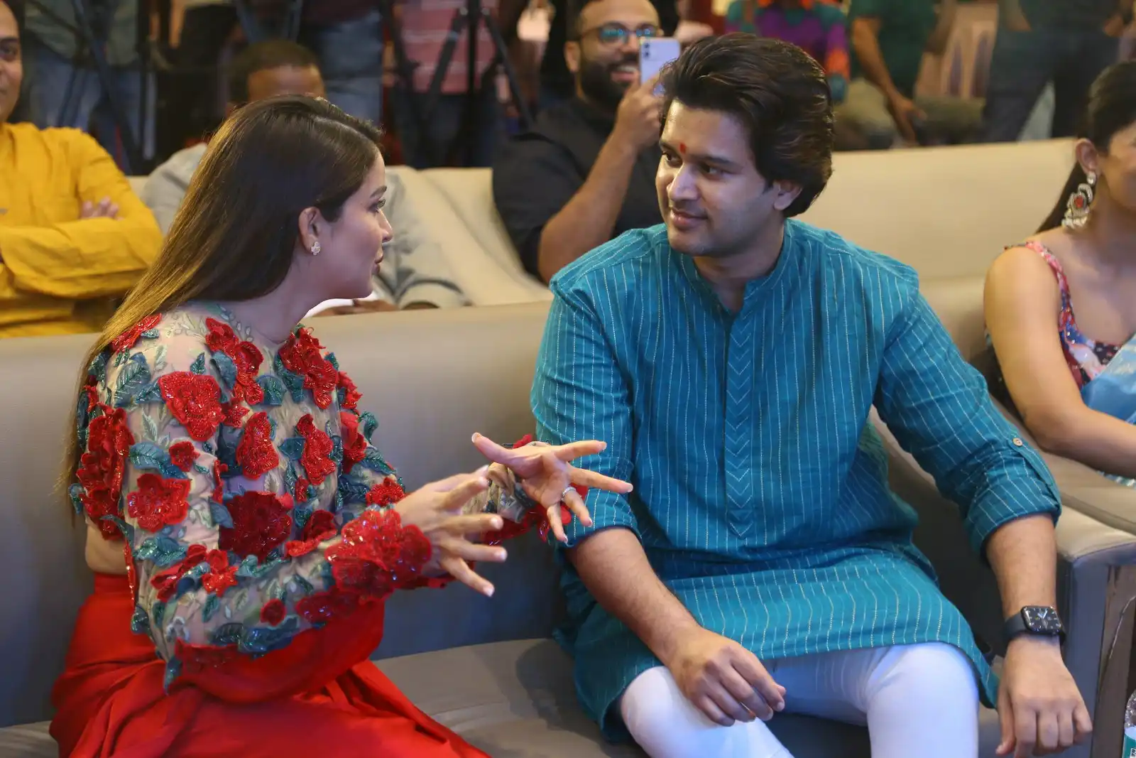Lavanya Tripathi Abhijeet Miss Perfect Trailer Launch Event Photos