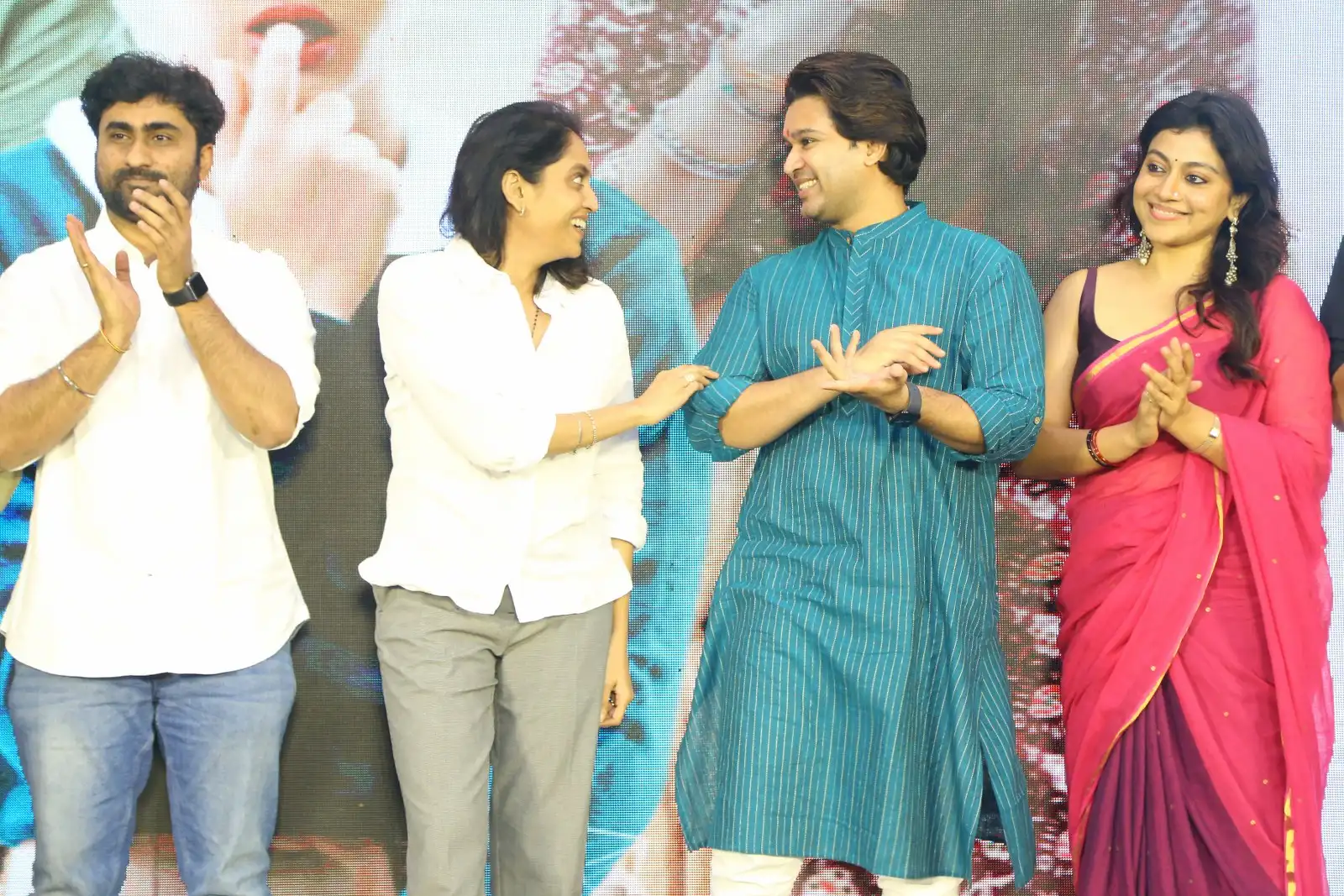 Lavanya Tripathi Abhijeet Miss Perfect Trailer Launch Event Photos