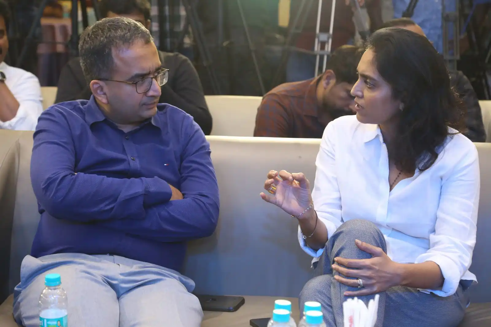 Lavanya Tripathi Abhijeet Miss Perfect Trailer Launch Event Photos