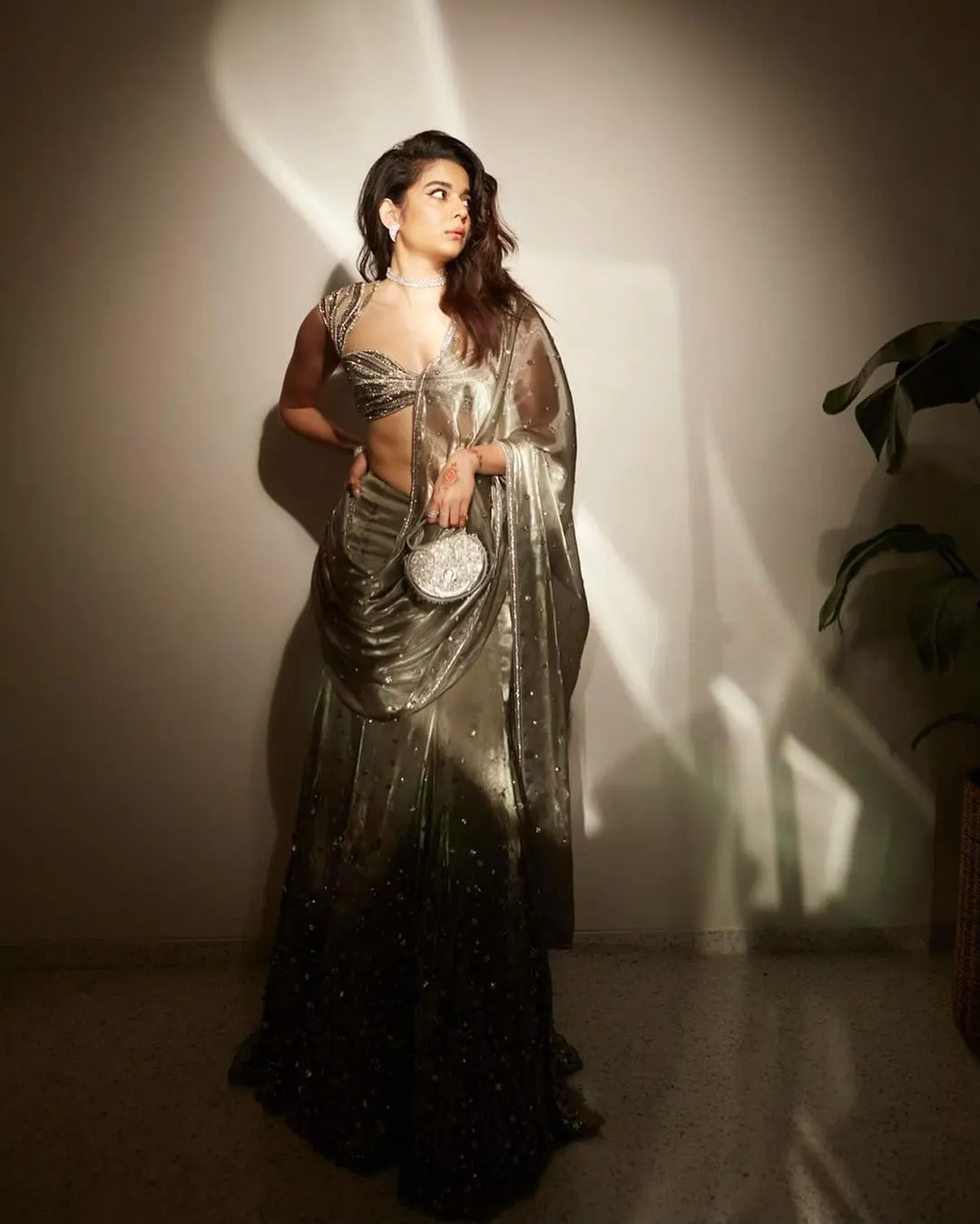 Mithila Palkar Mesmerizing Looks in Glittering Dress