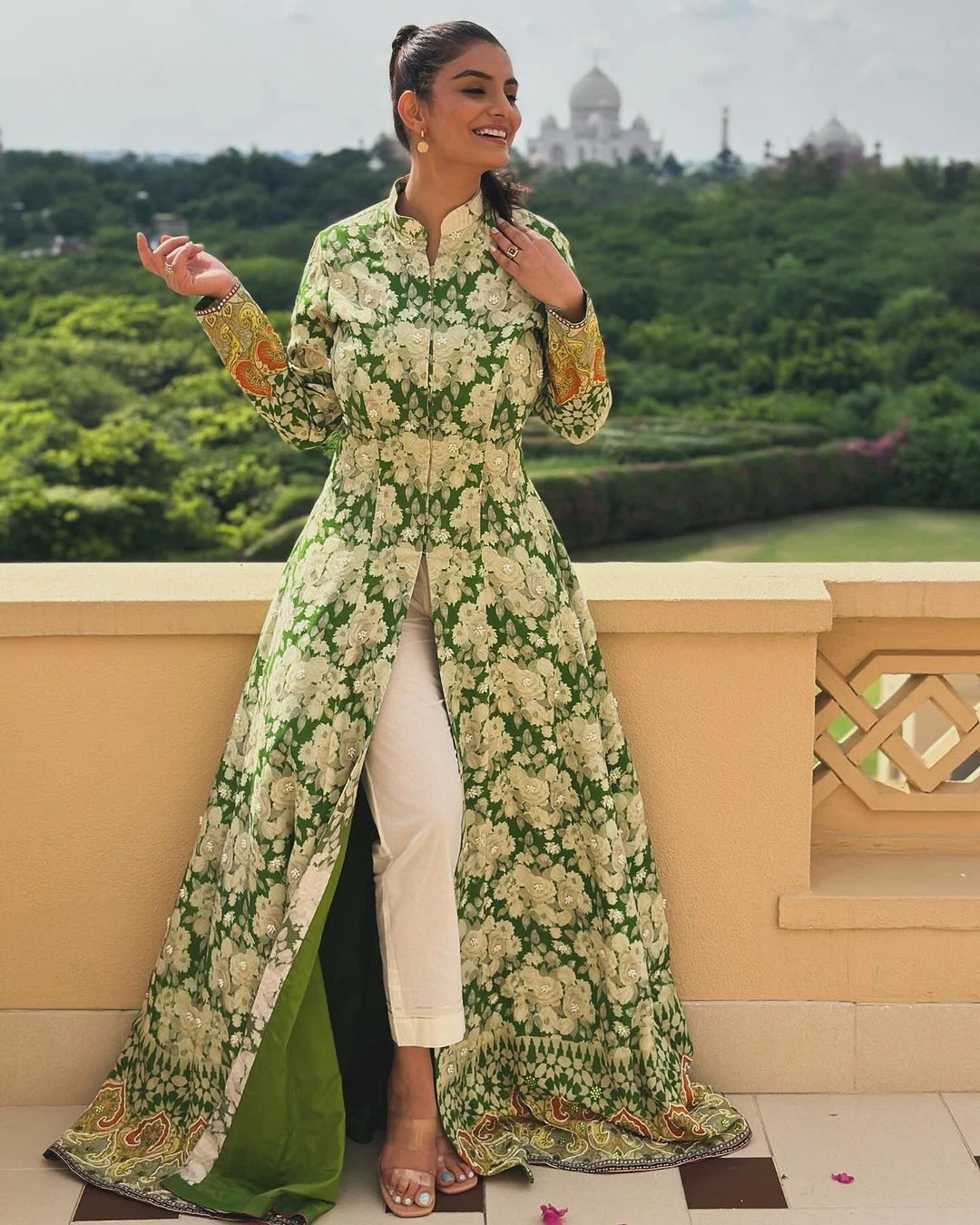 Model And Actress Anveshi Jain Photos at Taj Mahal