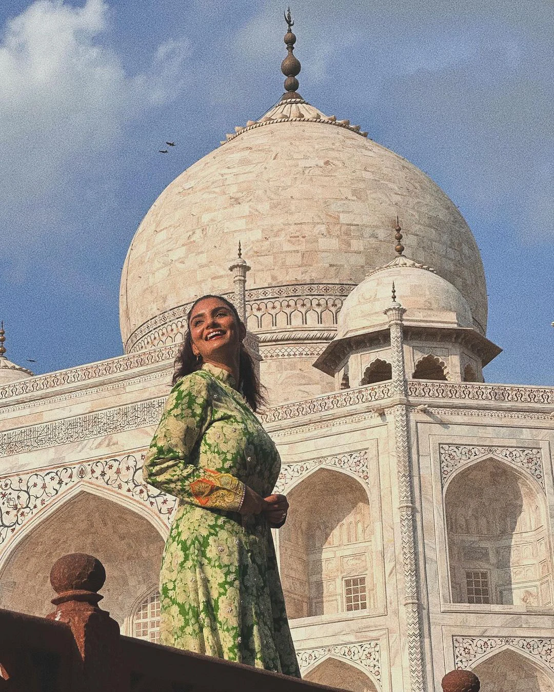 Model And Actress Anveshi Jain Photos at Taj Mahal
