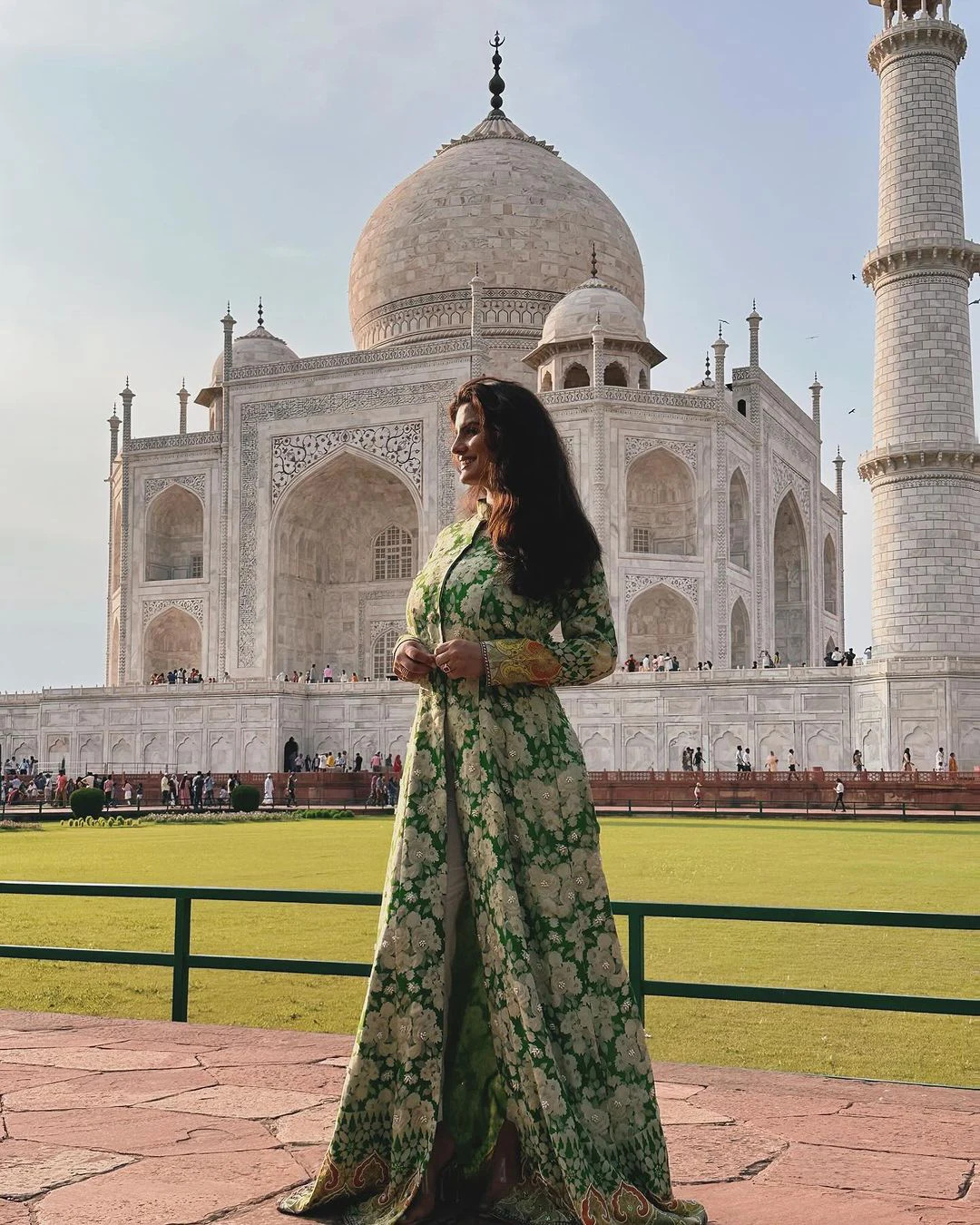 Model And Actress Anveshi Jain Photos at Taj Mahal
