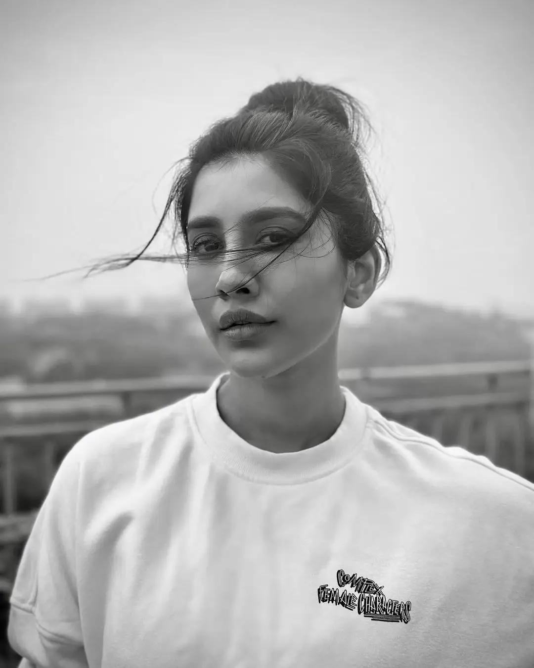 Nabha Natesh Chilling in Evening with Coffee