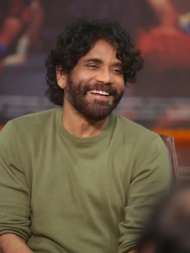 Akkineni Nagarjuna Smiles at Naa Saami Ranga Movie Promotions