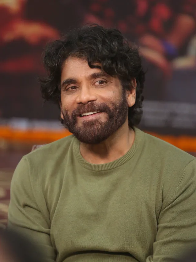 Akkineni Nagarjuna Smiles at Naa Saami Ranga Movie Promotions