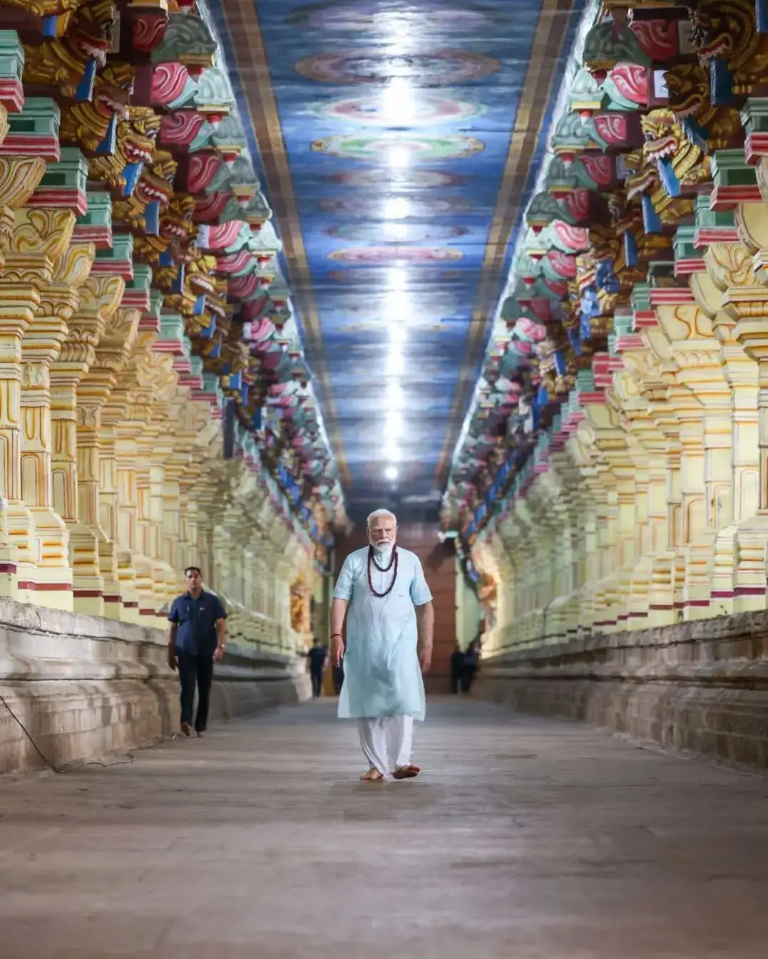 PM Narendra Modi Visits Tamilnadu Temples