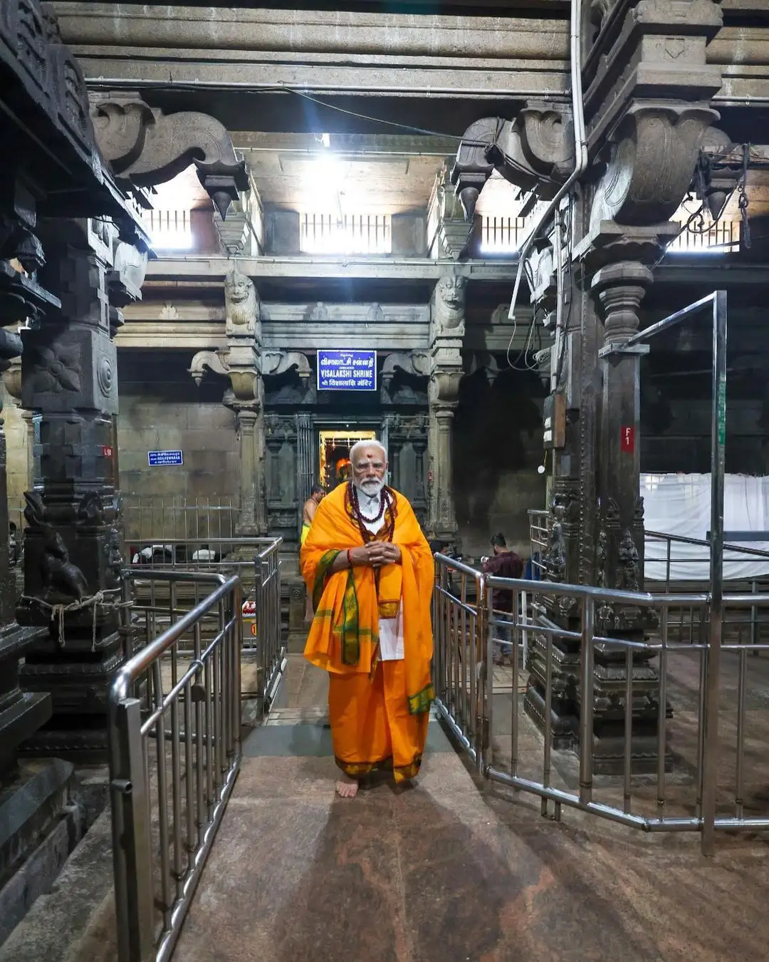 PM Narendra Modi Visits Tamilnadu Temples