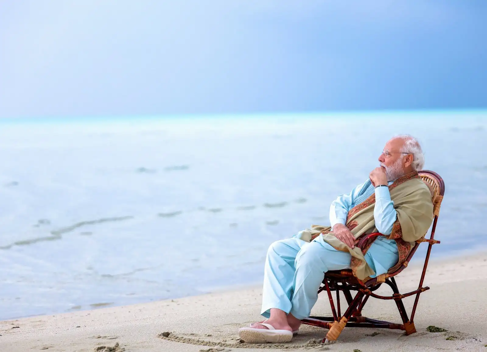 Narendra Modi Visits Lakshadweep pristine beaches