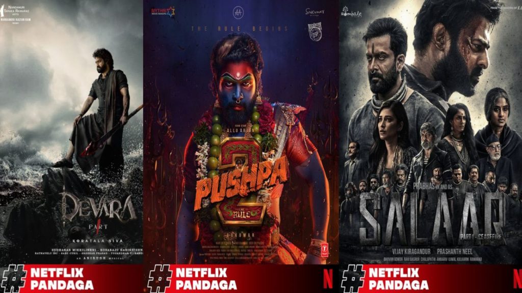 Netflix announce new Telugu Movies releases in their ott 2024