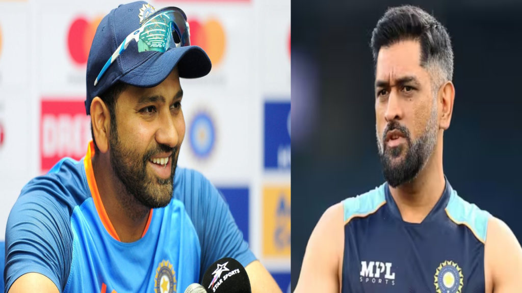 Rohit Sharma Equals MS Dhoni Record