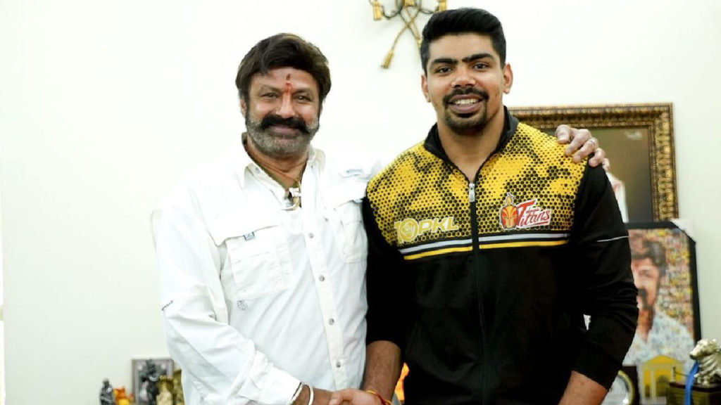 Nandamuri Balakrishna wishes Telugu Titans