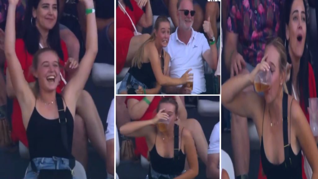 SA20 2024 Fan Chugs Beer and Goes Viral