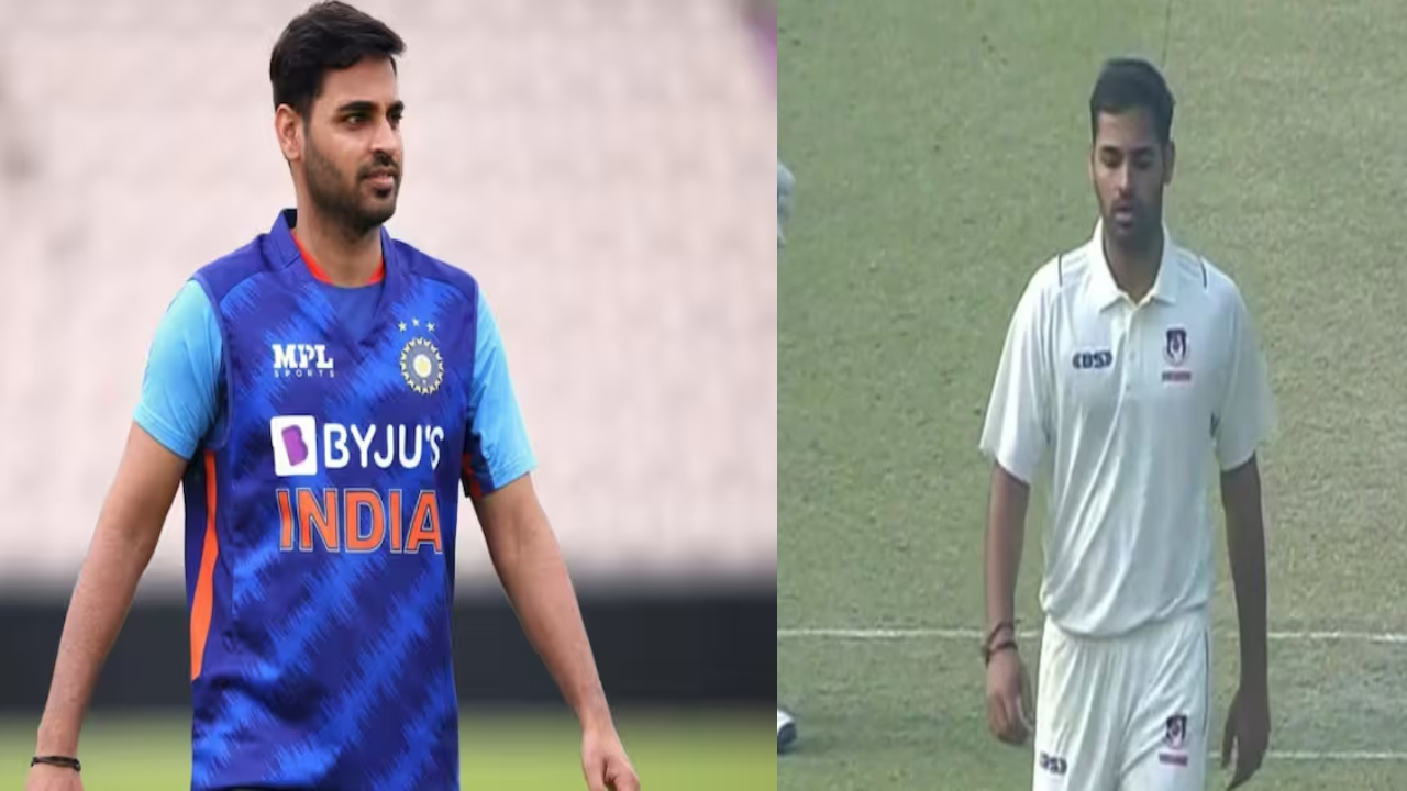 Bhuvneshwar Kumar : భువనేశ్వర్ రీ ఎంట్రీ అదుర్స్.. టీమ్ఇండియాలో చోటు దక్కేనా..? Bhuvneshwar Kumar : భువనేశ్వర్ రీ ఎంట్రీ అదుర్స్.. టీమ్ఇండియాలో చోటు దక్కేనా..?