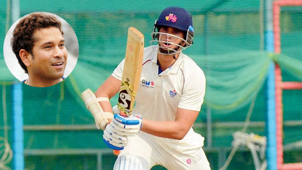 Arjun Tendulkar good with bat slams fifty against Chandigarh