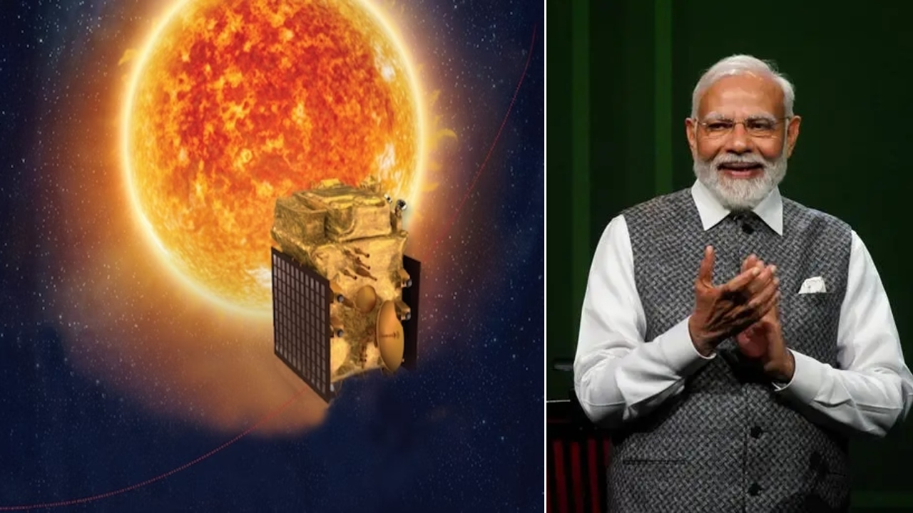 Aditya-L1 Success : ఇస్రో మరో ఘనత.. ఆదిత్య ఎల్-1 ప్రయోగం సక్సెస్.. ప్రధాని మోదీ అభినందన Aditya-L1 Success : ఇస్రో మరో ఘనత.. ఆదిత్య ఎల్-1 ప్రయోగం సక్సెస్.. ప్రధాని మోదీ అభినందన