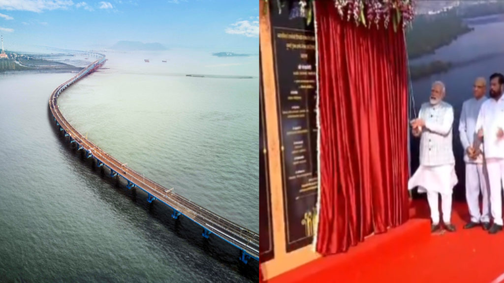 PM Modi inaugurates Atal Setu