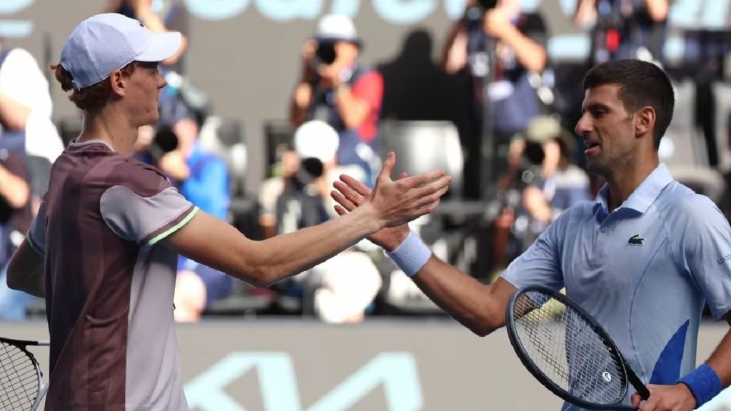 Jannik Sinner stuns Novak Djokovic to reach first Grand Slam final