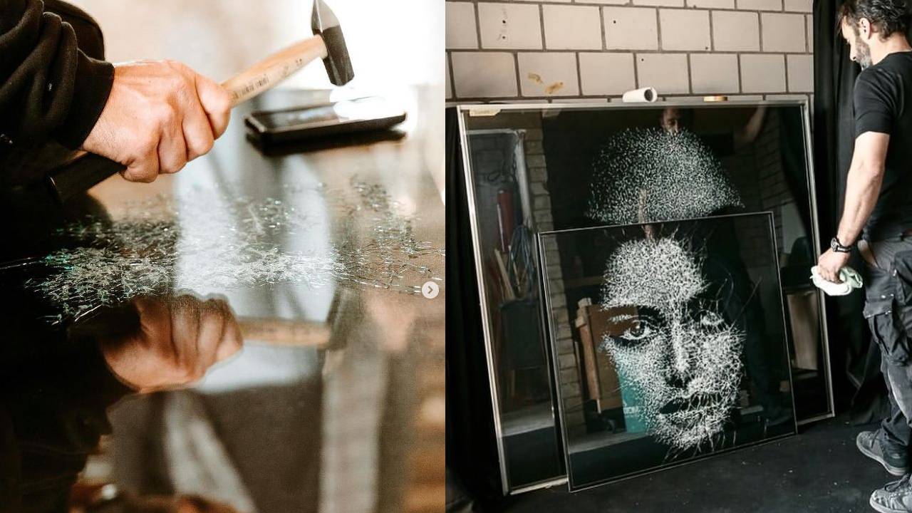 Simon Berger Art : గాజుని పగలగొడుతూ కళారూపాలు.. ఈ ఆర్టిస్ట్ టాలెంట్ చూస్తే భళా అంటారు Simon Berger Art : గాజుని పగలగొడుతూ కళారూపాలు.. ఈ ఆర్టిస్ట్ టాలెంట్ చూస్తే భళా అంటారు