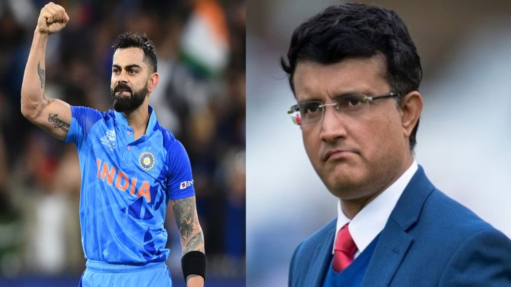 Virat Kohli- Sourav Ganguly