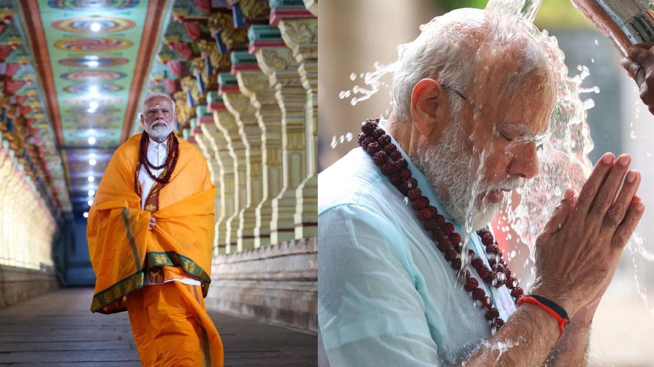 PM Narendra Modi : ప్రధాని మోదీ తమిళనాడు ఆలయాల సందర్శన ఫొటోలు..