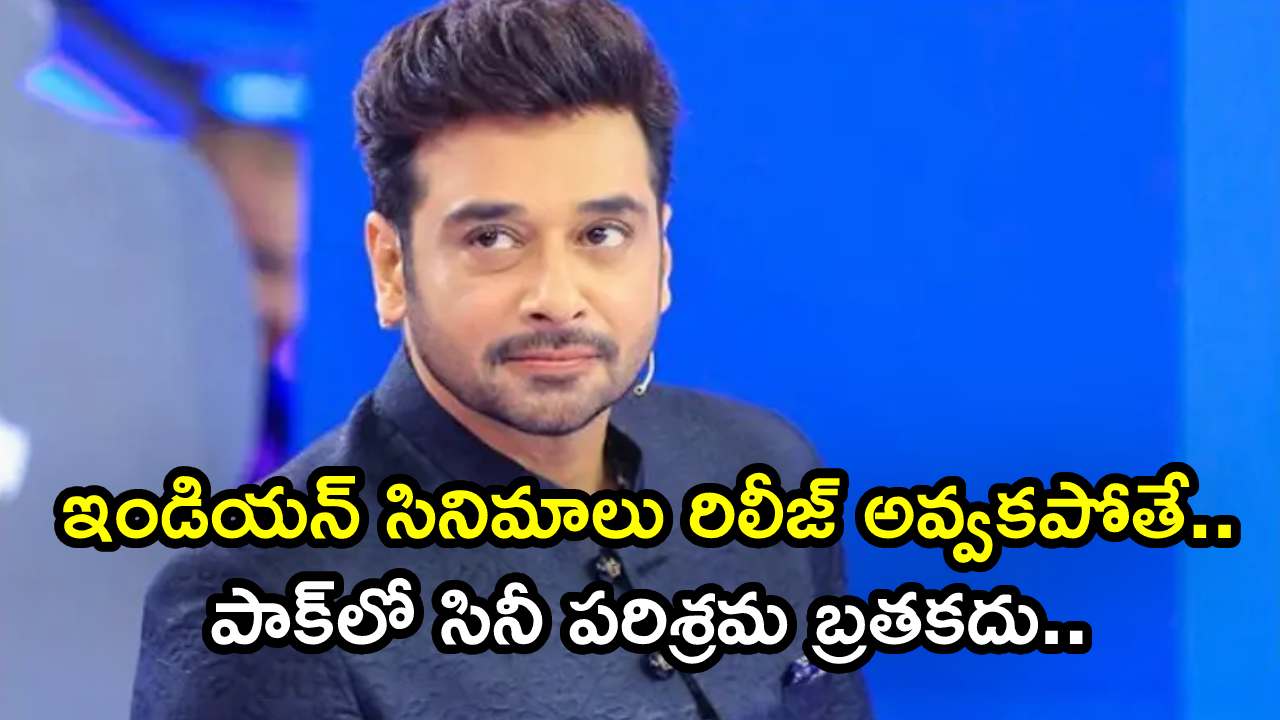 Pakistan : ఇండియన్ సినిమాలు రిలీజ్ అవ్వకపోతే.. పాక్లో సినీ పరిశ్రమ బ్రతకదు.. పాక్ నటుడు సంచలన వ్యాఖ్యలు.. Pakistan : ఇండియన్ సినిమాలు రిలీజ్ అవ్వకపోతే.. పాక్లో సినీ పరిశ్రమ బ్రతకదు.. పాక్ నటుడు సంచలన వ్యాఖ్యలు..