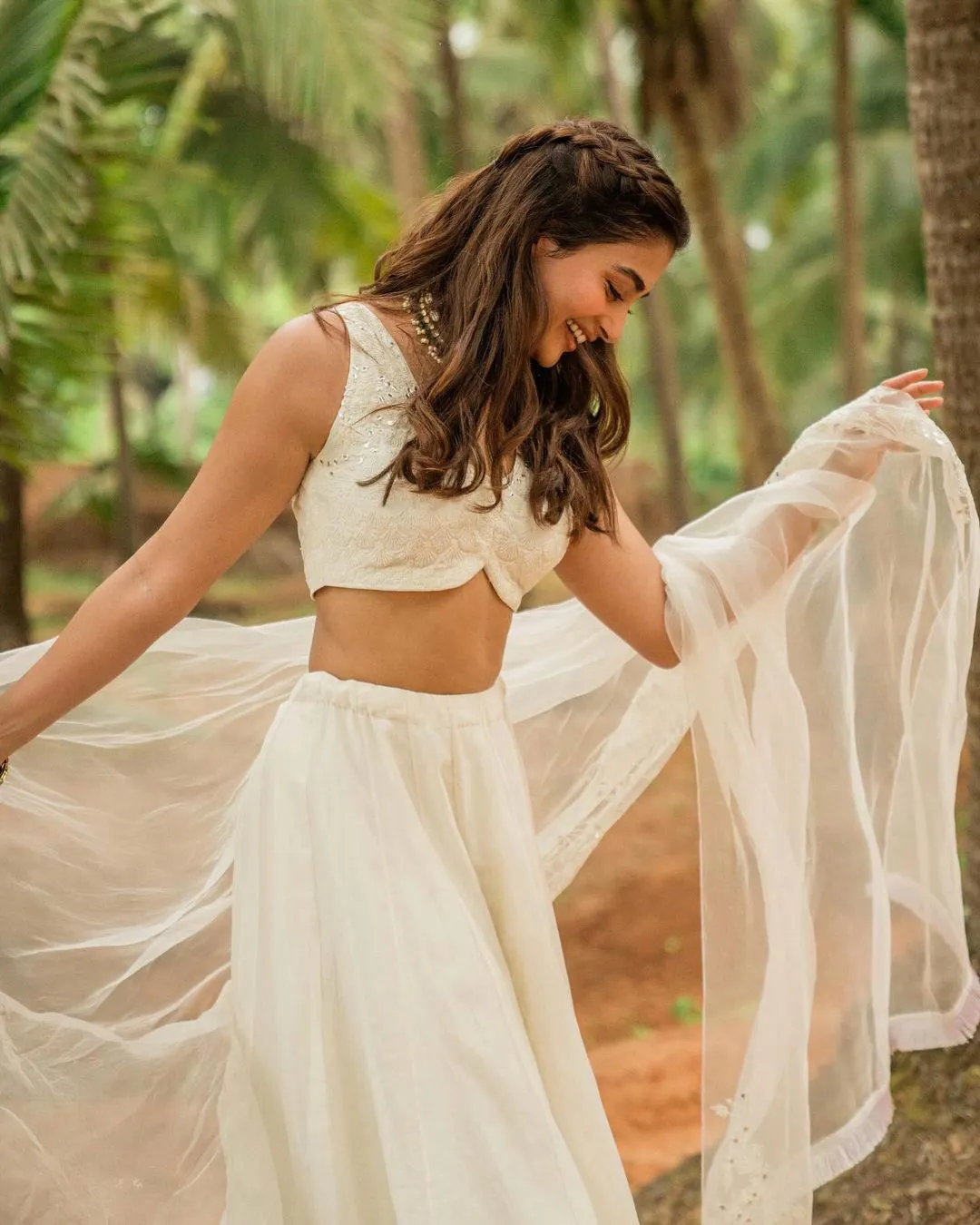 Pooja Hegde Enjoying in Coconut Grove