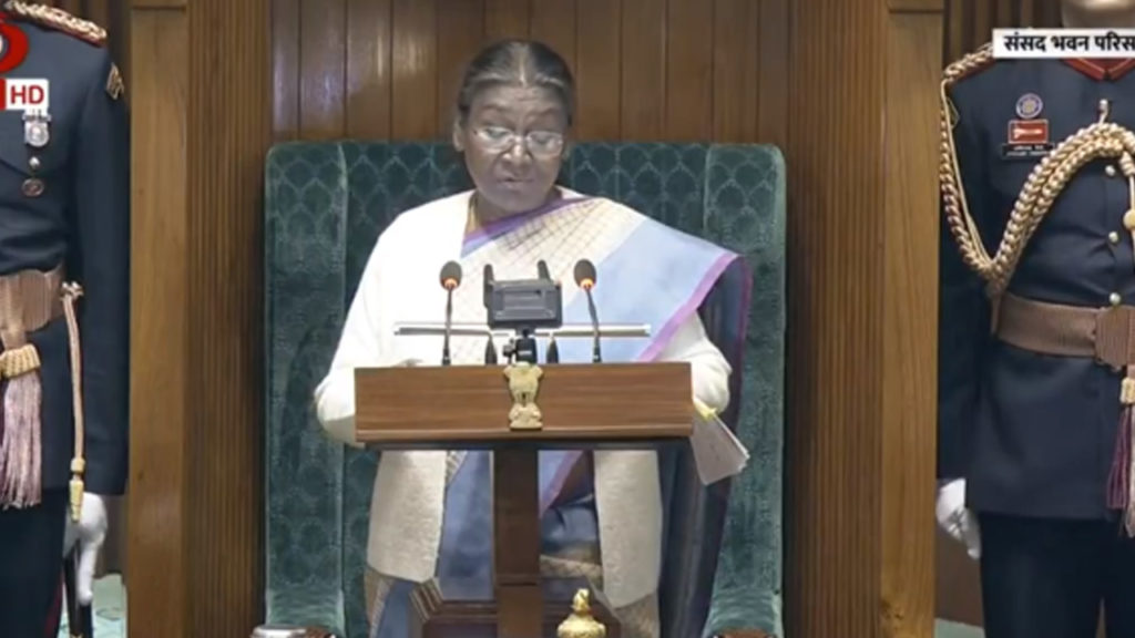 President Droupadi Murmu enlists the achievements of the government