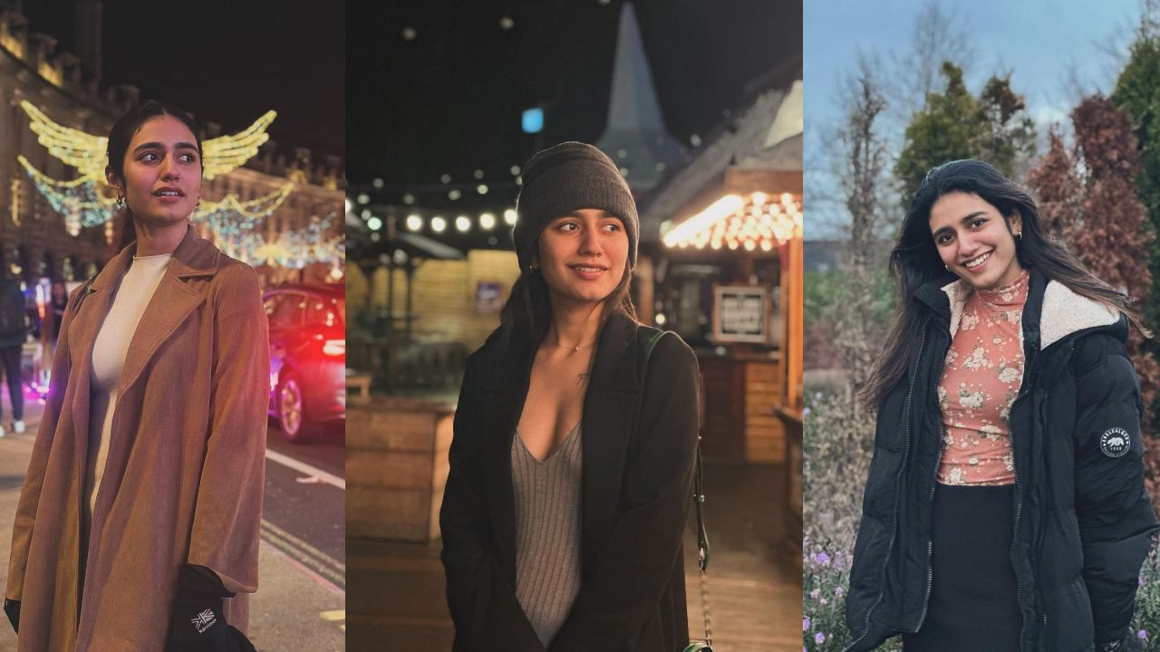 Priya Prakash Varrier : లండన్ వెకేషన్ ఎంజాయ్ చేస్తున్న ప్రియా ప్రకాష్ వారియర్..
