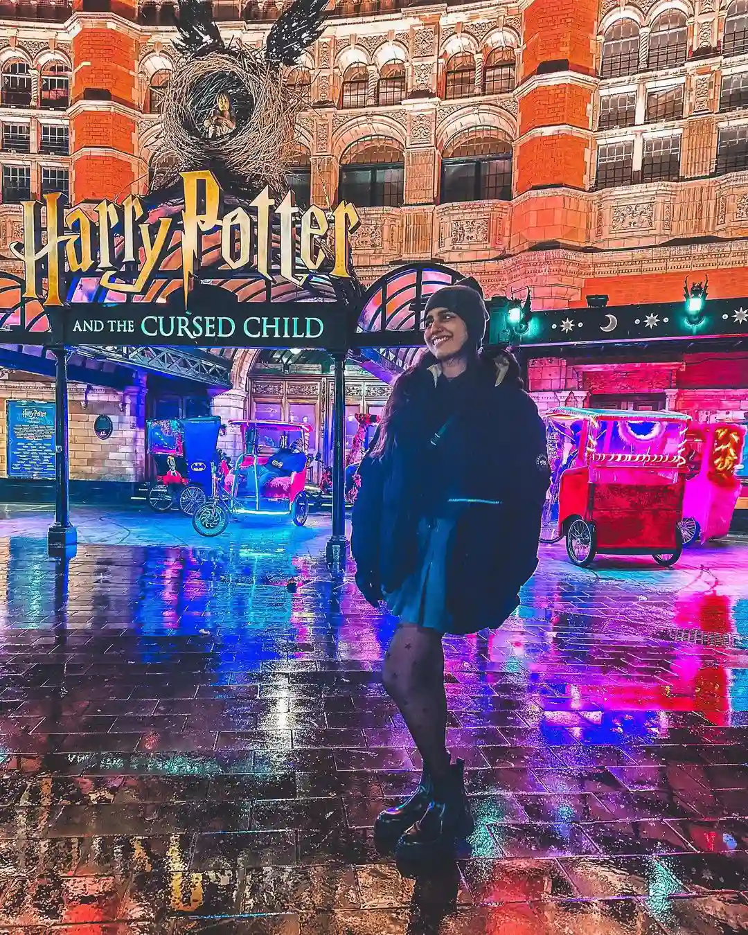 Priya Prakash Varrier Enjoying Vacation in London